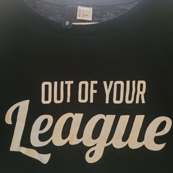 Out of Your League Long Sleeve (Women's size S) - Picture 2 of 2